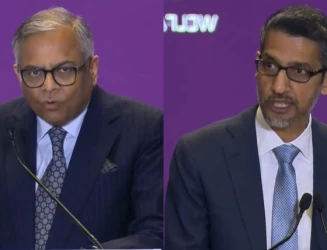 AI summit: Tata Sons' chair's expansion pitch, Google CEO’s ‘vision’ — who said what