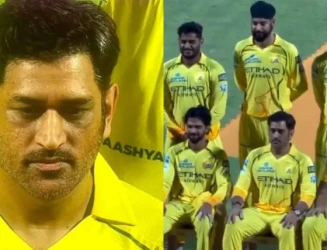 Watch: Dhoni enters field at Chepauk for final home appearance of IPL 2026
