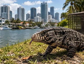 Home to Bezos &amp; Zuckerberg, Florida battles 4-foot-long invasive lizards