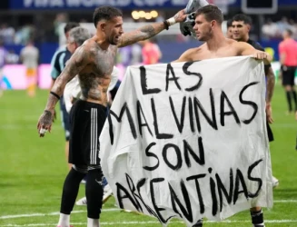 Falkland poster row spills over: British govt seeks FIFA action against Argentina