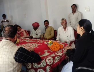 ---  ग्राम जगमालपुर में विधिक साक्षरता शिविर का आयोजन, ग्रामीणों को मिली कानूनी जानकारी