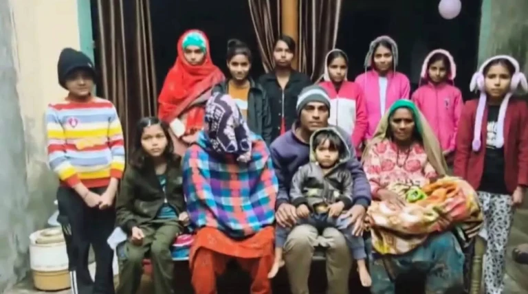 ‘I forget’: Haryana man who has son after 10 daughters struggles to recall children’s names