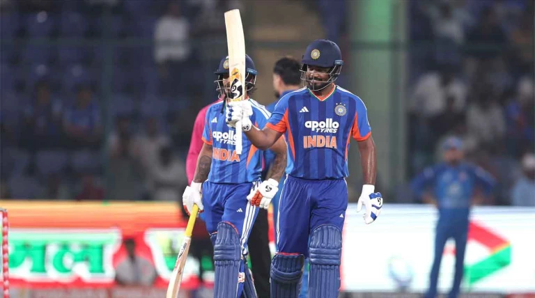 Samson's 57 off 22 establishes his role of preferred opener as India seal series