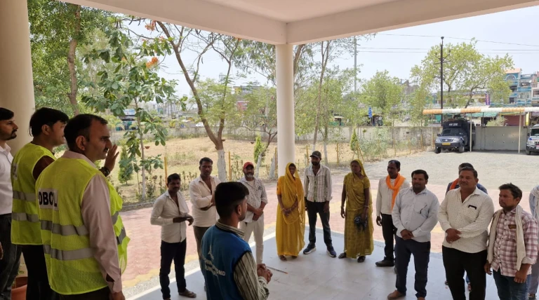 भीषण गर्मी में राहत का सहारा बने डीबीसीपीएल टोल प्लाजा, राहगीरों को मिल रहा ठंडा शुद्ध पेयजल